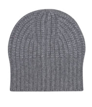 Load the image into the gallery viewer, Esisto cashmere rib knit hat
