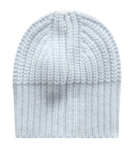 Load the image into the gallery viewer, Esisto cashmere rib knit hat
