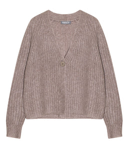 Esisto Kaschmir-Seide Strickjacke V-Ausschnitt