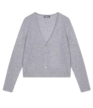 Load the image into the gallery viewer, Esisto cashmere cardigan V-neck long sleeve
