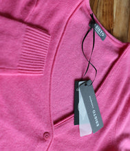 Load the image into the gallery viewer, Esisto cashmere cardigan V-neck long sleeve
