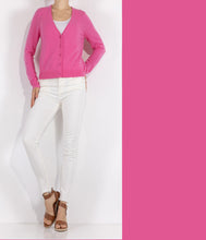 Load the image into the gallery viewer, Esisto cashmere cardigan V-neck long sleeve
