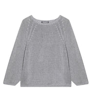 Laden Sie das Bild in den Galerie-Viewer, Esisto Leinen-Viskose-Baumwolle Pullover Rundhalsausschnitt 3/4 Armlänge
