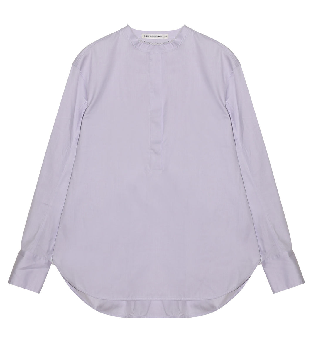 Lareida Baumwoll Bluse Nura Raw Edge