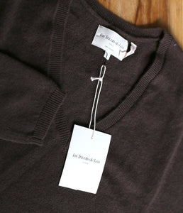 Les tricots de Léa Kaschmir Pullover Monjako V-Ausschnitt