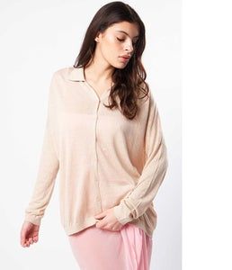 Léa Leinen's knitwear Strickjacke Gisconti