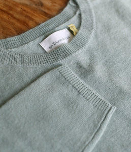 Les tricots de Léa Wolle-Kaschmir Pullover Marcel Rundhals-Ausschnitt