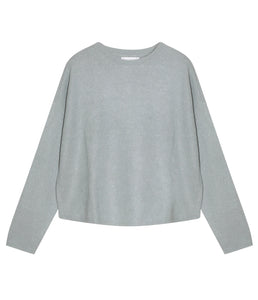 Les tricots de Léa Wolle-Kaschmir Pullover Marcel Rundhals-Ausschnitt