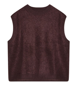 Les tricots de Léa Cashmere Pullover Mapoupette Round Neckline