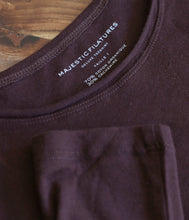 Laden Sie das Bild in den Galerie-Viewer, Majestic Filatures Baumwolle-Kaschmir Shirt Rundhalsausschnitt Langarm
