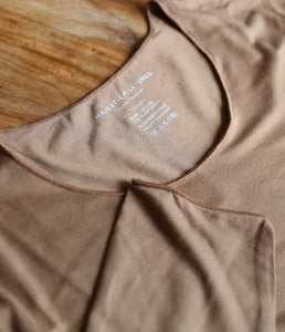 Majestic Filatures Viscose Mix Shirt Round Neck Long Sleeve
