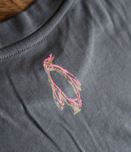 Load the image into the gallery viewer, Railin cotton-modal shirt round neck short sleeve
