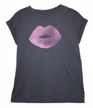 Load the image into the gallery viewer, Railin cotton-modal shirt round neck short sleeve

