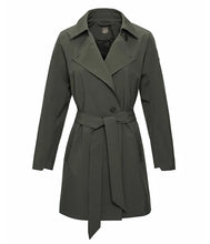 Load the image into the gallery viewer, Scandinavian Edition Midway rain short trench coat
