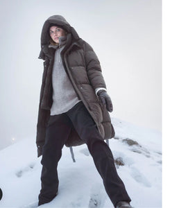 Scandinavian Edition Winter Daunen Steppmantel Swell