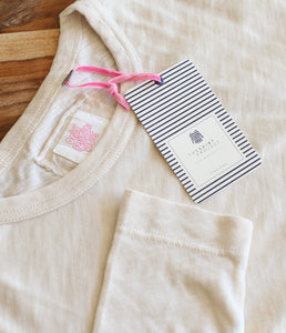 The Shirt Project Baumwoll Shirt Rundhalsausschnitt Langarm