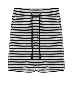 The Shirt Project organic cotton stripe sweat short