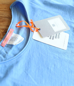 The Shirt Project Organic Baumwoll Shirt Rundhalsausschnitt Kurzarm