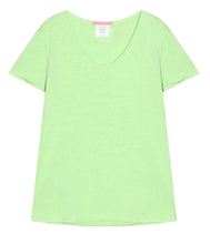 Load the image into the gallery viewer, The Shirt Project Organic cotton shirt V-neck short sleeve
