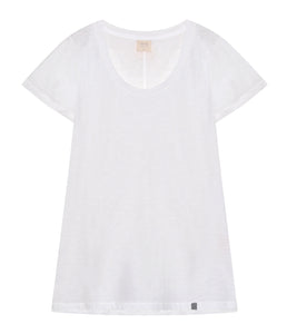 The Shirt Project Organic cotton shirt V-neck short sleeve