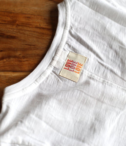 The Shirt Project Organic Baumwoll Shirt V-Ausschnitt Kurzarm