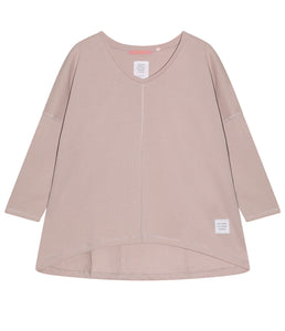 The Shirt Project Organic Baumwoll Sweatshirt V-Ausschnitt 3/4 Arm