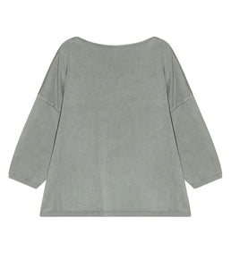 The Shirt Project dünner Baumwoll Strick Pullover U-Bootausschnitt 3/4 Arm