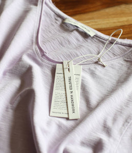 Trusted Handwork Baumwoll T-Shirt Nimes V-Ausschnitt Halbarm