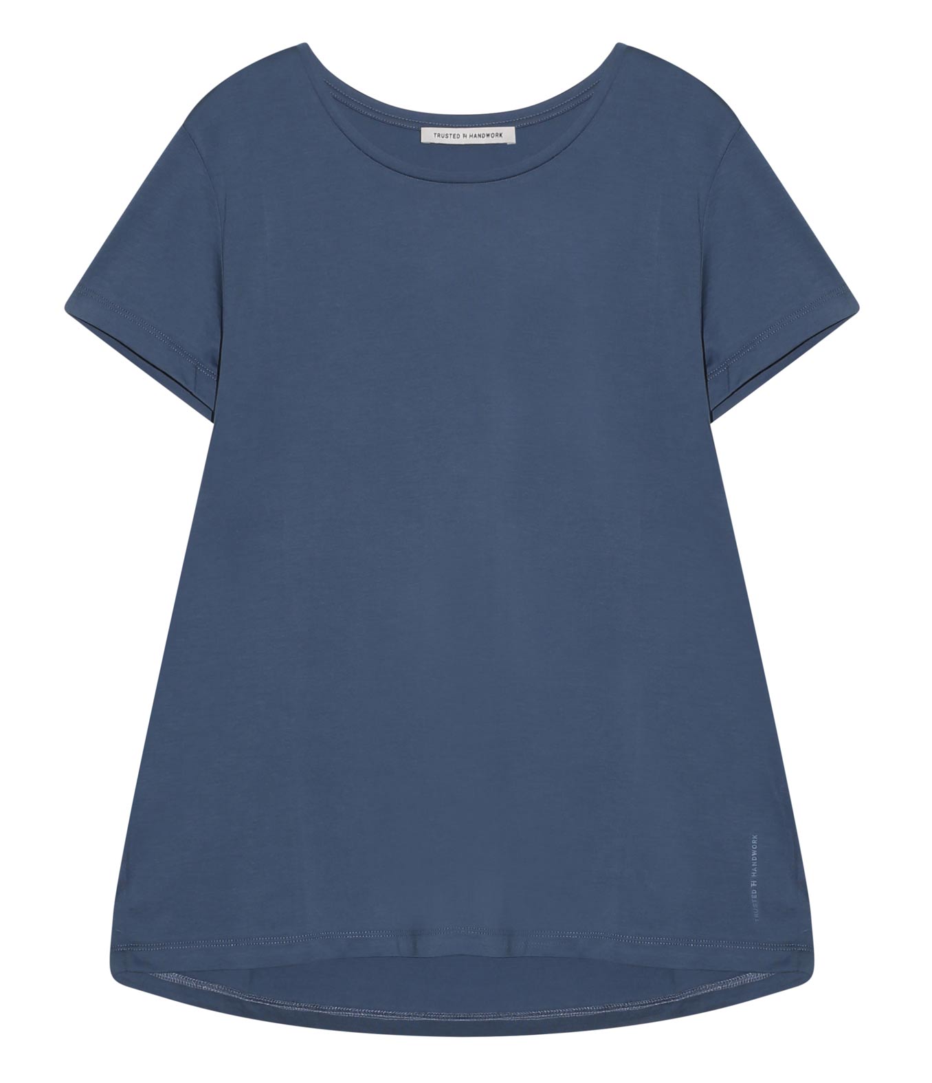 Cashmere Neck T-Shirt Cotton Short Trusted Sleeve Handwork – Fashion Paris Round