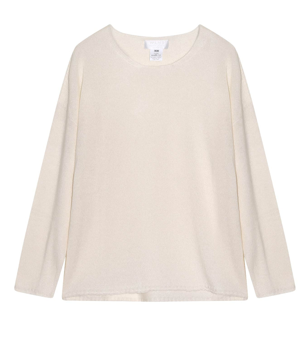 WLNS Kaschmir Pullover Rundhalsausschnitt