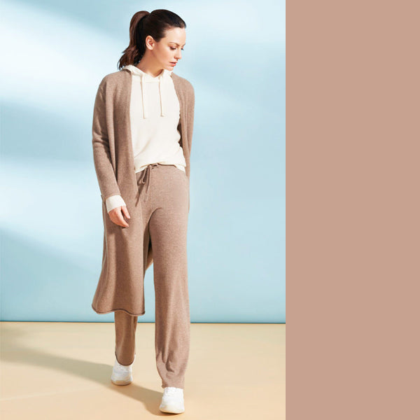Esisto Kaschmir Hose, Esisto Kaschmir Cardigan Beige