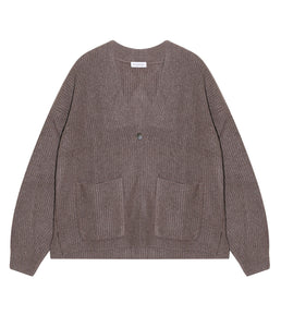 engage recycled Kaschmir Strickjacke Strukturstrick
