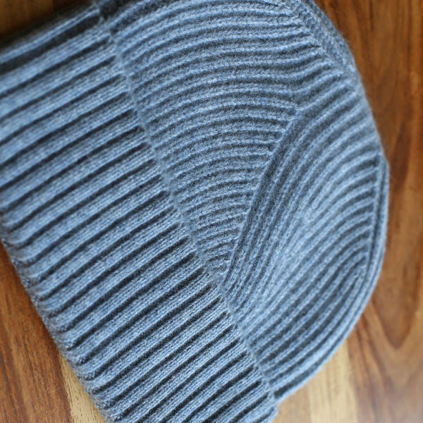 Esisto Kaschmir Mütze Blau