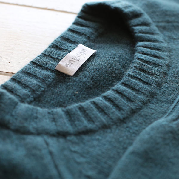 Engage Kaschmir Pullover Dunkelgrün