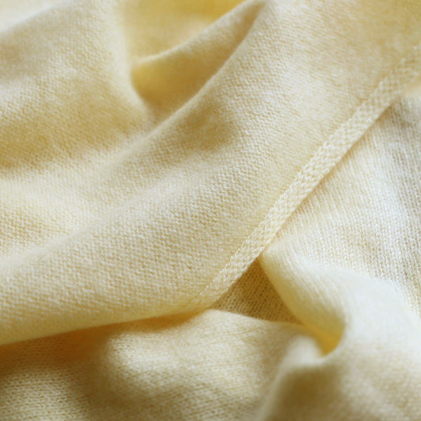 Esisto Kaschmir Schal Gelb