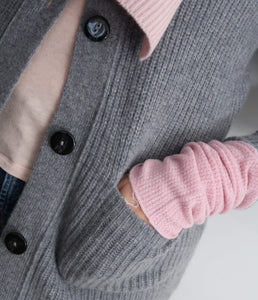 engage Cashmere knit cardigan turtleneck
