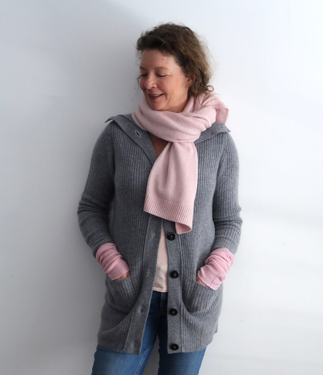 engage Cashmere knit cardigan turtleneck