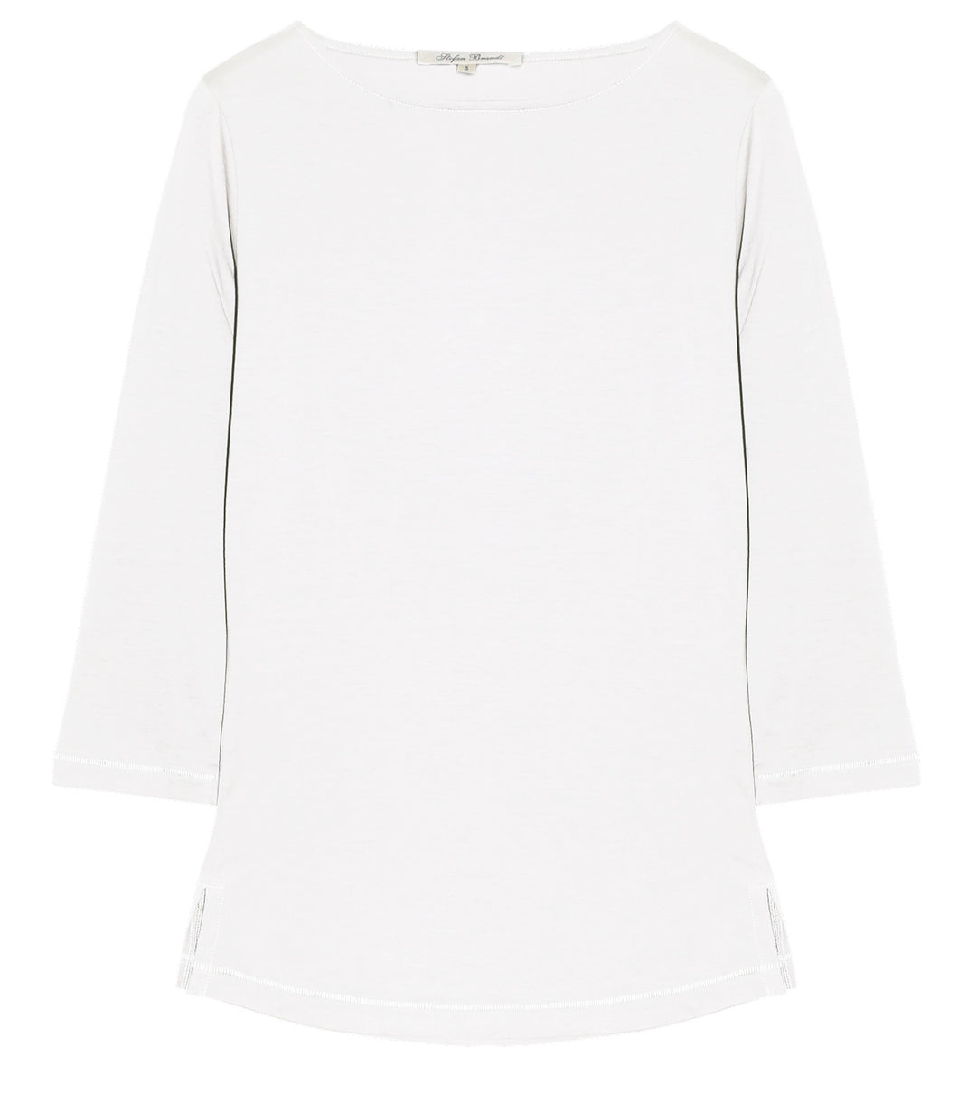 Stefan Brandt Cotton Shirt Elsa 3/4 Sleeve