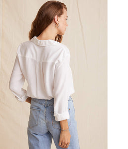 Bella Dahl Bluse Two Pocket Classic