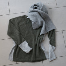 Laden Sie das Bild in den Galerie-Viewer, engage Cashmere Schal Rippe

