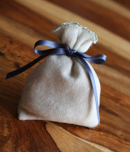 Load the image into the gallery viewer, engage cashmere sachet with Swiss stone pine shavings
