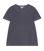 Laden Sie das Bild in den Galerie-Viewer, James Perse Baumwoll Shirt Rundhals Kurzarm

