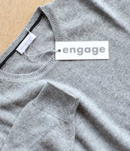 Load the image into the gallery viewer, engage Mens Cashmere Sweater Crew Neck
