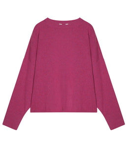 Re_Branded recycelt Kaschmir-Mix Pullover Rundhalsausschnitt