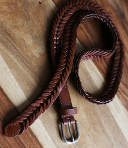 10per3 Gürtel Leder Schmal