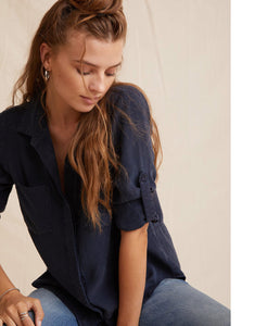 Bella Dahl Blouse Split Back