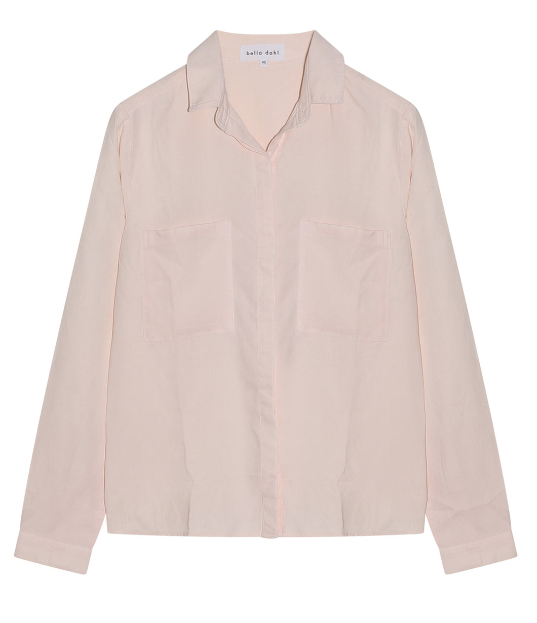 Bella Dahl Bluse Two Pocket Classic