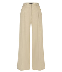 Cambio Leinen-Baumwolle-Mix Hose Mira