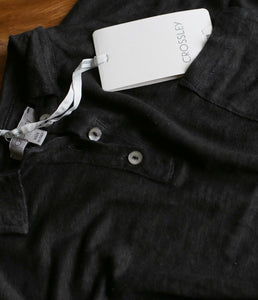 Crossley Italy Leinen Polo Setib Kurzarm