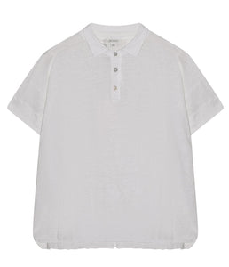 Crossley Italy Leinen Polo Setib Kurzarm